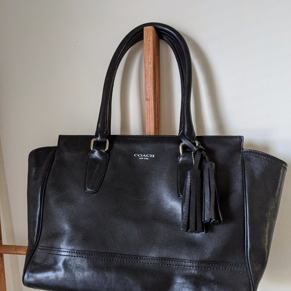 Coach Handbags - Coach - Black Classic Leather Purse